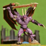 Warhammer Chaos Lord with Wings