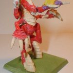 Classinc Tyranid Warrior with Spine Fist, Bone Sword, and Rendering Claws